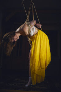 Mari Yellow 09 Kinbaku Shibari Semenawa