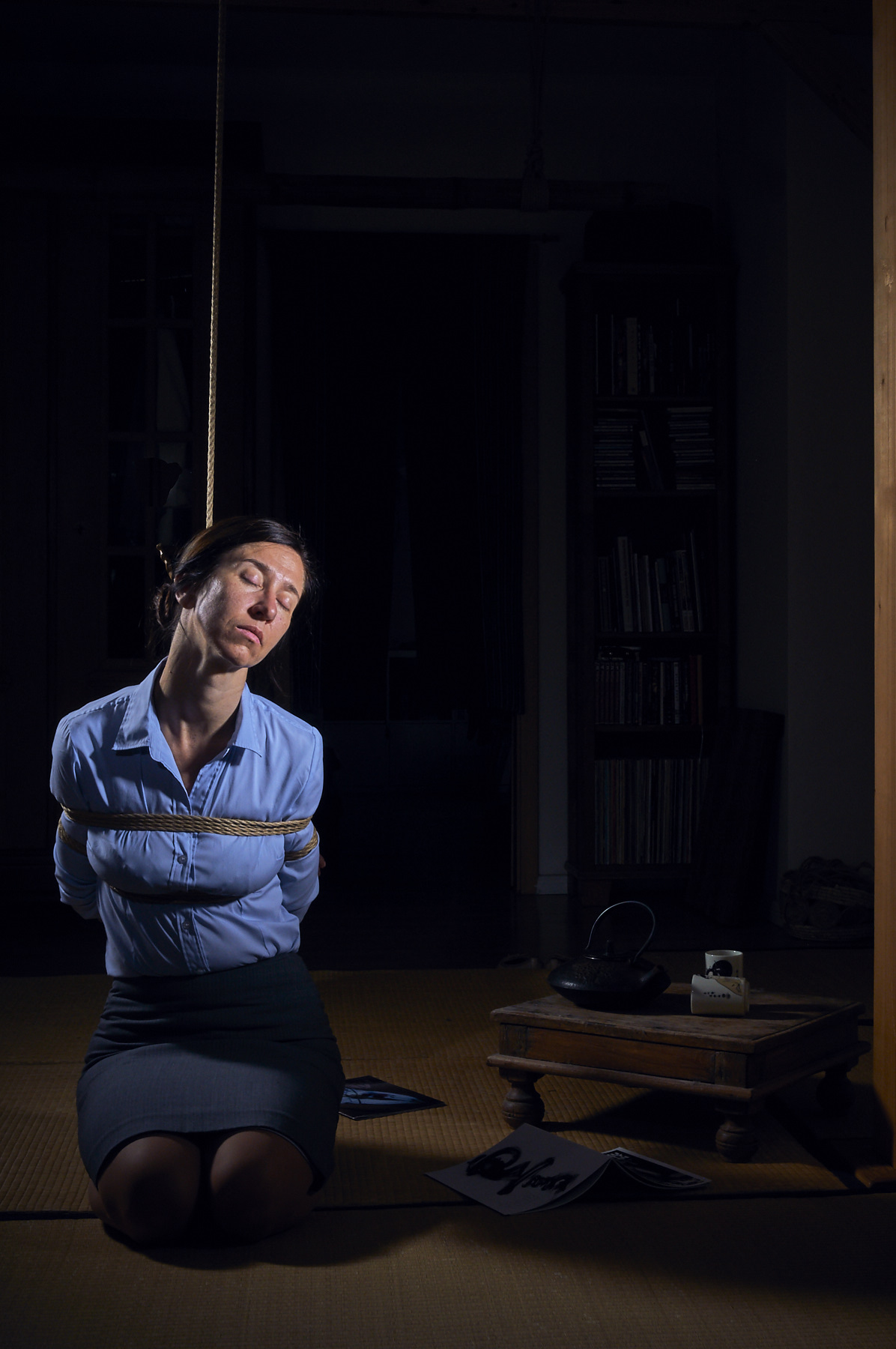 N 07 Kinbaku Shibari Semenawa